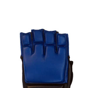 Gants de MMA professionnels pour hommes, en cuir souple, imperméables, à doigts ouverts, avec logo personnalisé, support de poignet, anti-humidité - Product Image 4