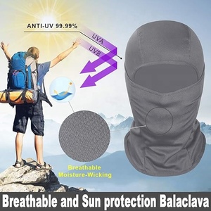 Pasamontañas de Seda Láctea Premium, Suave y Amigable con la Piel, Máscara Facial Cortavientos con Protección Solar UV, Absorbente de Sudor para Ejercicio - Product Image 6