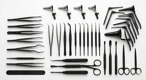 Tympanoplasty Instrument <b>Set</b> For Otology and Micro Ear Surgery Black Coated Class I ENT Micro Ear Instruments - Product Image 5
