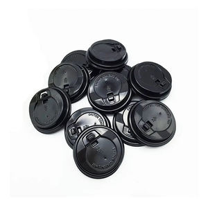 Tasses à café en plastique refermables HIPS de haute qualité avec couvercles en plastique de type Sipper Acheteurs en gros à bas prix fabriqués en Inde - Product Image 1