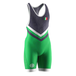 Trajes de lucha por sublimación personalizados, trajes de lucha Team Mexico para hombres y mujeres, body - Product Image 2