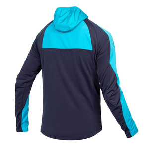 Veste d'extérieur à bas prix bicolore coupe-vent léger avec fermeture éclair Vêtements de sport imperméables pour hommes logo personnalisé - Product Image 2