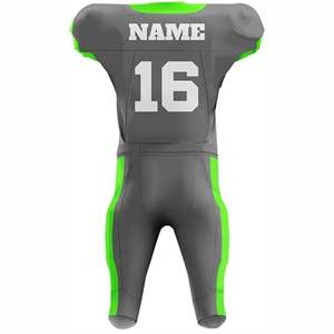 Maillot de football américain de qualité supérieure, respirant, à manches courtes, vente chaude, uniforme sublimé - Product Image 3