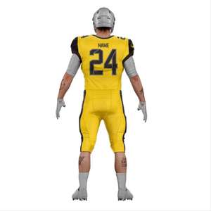 Camiseta de Fútbol Americano Personalizada, Sublimada, Transpirable, de Manga Corta, Talla Grande, Unisex para Adultos, de Poliéster - Product Image 2