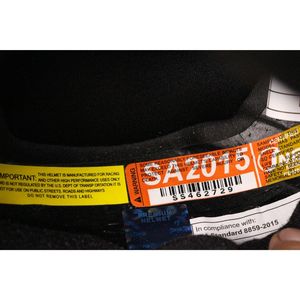 Mũ bảo hiểm Mặt mở được chấp thuận FIA - Product Image 5