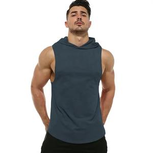 Hommes personnalisé imprimé Fitness Gym gilet débardeurs respirant séchage rapide tricoté Polyester Sportswear Sport Style Singlets - Product Image 6
