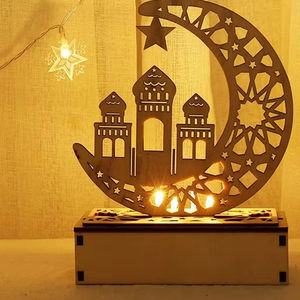 Ensemble de 3 peintures murales islamiques en métal Ayatul Kursi Wall Art Décoration murale musulmane et Coran Mural - Product Image 3