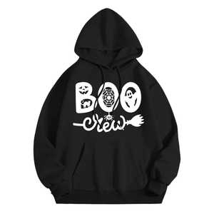 Sudadera con capucha de invierno informal para mujer 100% algodón estampado Puff bordado Zip-up pulóver estilo moda impreso Sudadera con capucha al por mayor - Product Image 2