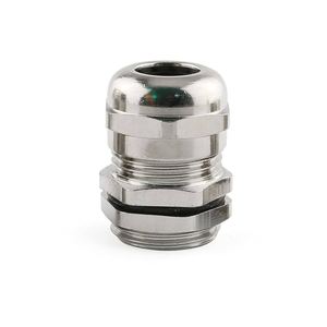 Prensaestopas de latón mecanizadas CNC de precisión IP68 PG roscado niquelado de alta calidad hecho en La India - Product Image 3