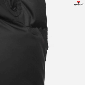 Veste bouffante sans manches extérieure légère de fabrication professionnelle coupe-vent hiver vers le bas hommes gilet à bulles - Product Image 6