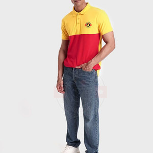 T-shirt High Quality 100% Cotton Polo Shirts Custom Design Boys T-shirts Polo Shirts Comfortable Breathable <b>Men</b> Golf Shirts - Product Image 4