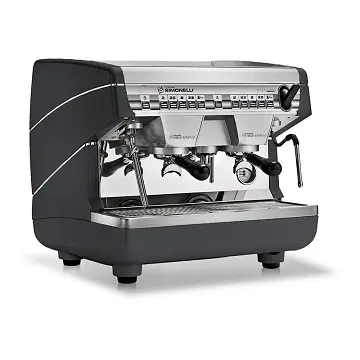 Máquina de café expresso comercial Aver Nuova-Simonelli Appia II - 1 grupo Vol w varinha inteligente
