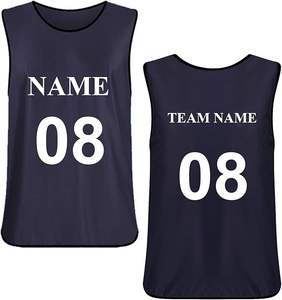 Ropa de entrenamiento transpirable Ropa de fútbol Baberos de entrenamiento Ropa deportiva de entrenamiento alto Camiseta de fútbol Camisetas de fútbol Ropa Uniformes Chaleco - Product Image 6