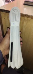 Cinturón BJJ de un solo Color de algodón polivinílico para equipo de entrenamiento de artes marciales, cinturones personalizados OEM de 300 CM de largo - Product Image 3