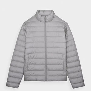 OEM Vente en gros Logo personnalisé Nylon pour hommes High Street Style 2025 Hiver matelassé Doudoune Long manteau noir à bulles - Product Image 6