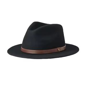 Chapeau de cow-boy en cuir de style occidental unisexe, fait sur mesure, multicolores, à bord étroit, chapeau de plage, chapeau de voyage, design de newsboy, chapeau occidental pour adultes - Product Image 1