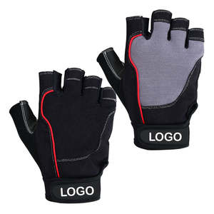 Gants de gymnastique d'entraînement d'haltérophilie hommes et femmes prix de gros gants de gymnastique gants de Fitness d'entraînement réglables Logo personnalisé - Product Image 2