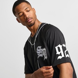 Camisetas de Cuello Redondo para Hombre, Diseño de Jersey Estampado, Tela de Poliéster/Algodón, Material de Forro Polar Cálido, Estilo de Ropa de Trabajo, Secado Rápido, para Toda Temporada - Product Image 5