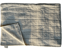 Serviette de bain de luxe 90x150cm avec motif à carreaux 100% coton Couleurs personnalisées Taille Serviettes de bain douces avec votre design Vente en gros