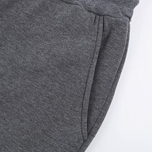 ชุดวอร์มผ้าคอตตอนโพลีเอสเตอร์สำหรับผู้ชายกางเกงเปล่าออกแบบได้ตามต้องการ - Product Image 4