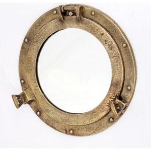 Brass Antique <b>Porthole</b> <b>Mirror</b> Home Decor Handcrafts Luxury Ship Wall <b>Mirror</b> Modern Style Nautical Style Decoration Metal <b>Mirror</b> - Product Image 6