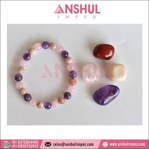 Piedras Naturales Premium Pulimentadas para Conexión con la Tierra, Set de Cristales Curativos, Kit de Cristales para la Intención de DORMIR, Promueve la Relajación, la Tranquilidad y la Bienestar - Product Image 2