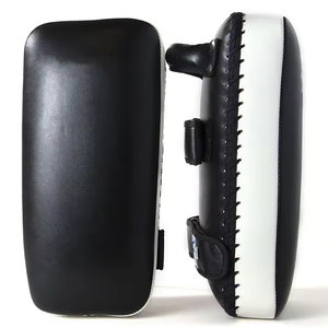 Almohadillas tailandesas cómodas de cuero de alta calidad con logotipo personalizado impreso al por mayor, almohadillas tailandesas para artes marciales de tamaño personalizado 100% - Product Image 1