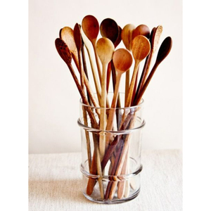 Ensemble de couverts en bois réutilisables, couverts écologiques, cuillère, fourchette, couteau pour hôtel, restauration, restaurant et service alimentaire - Product Image 3