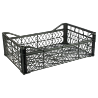 DPK39 Caisses en plastique pour épinards Assiettes et bols jetables élégants pour servir pour les repas décontractés et les événements de restauration