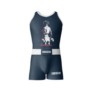 Uniformes de Boxeo al por Mayor de la Mejor Calidad, Nuevos y a la Moda, Unisex, de Spandex y Poliéster, de Secado Rápido, Duraderos y Personalizables - Product Image 5