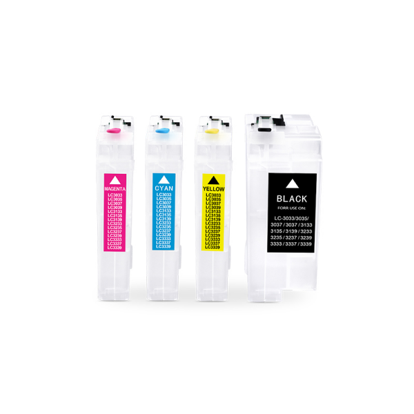 High Quality 4 Colors LC3339 Refillable Ink Cartridge for Brother MFC-J6945DW MFC-J5945DW MFC-J5845DW MFC-J6545DW Printer