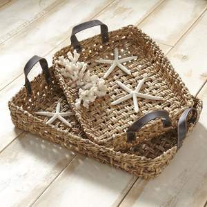 ถาดหวายสำหรับจัดเก็บในบ้านและห้องครัว - Product Image 2