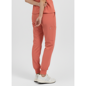 กางเกงสครับจ็อกเกอร์น้ำหนักเบาสายรัดเอวปรับได้เครื่องแบบทางการแพทย์ปักโลโก้ชุดพยาบาลแห้งเร็วขายส่ง - Product Image 1