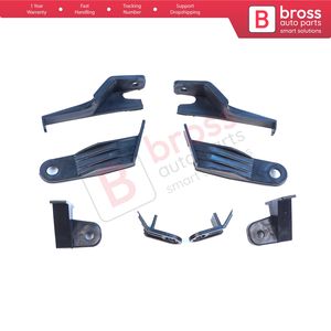 BHL506+BHL507 Headlight Holder Mount Repair <b>Bracket</b> Tab Set Left Right Side for Corolla MK11 4-Door Sedan 2014-2016 - Product Image 5