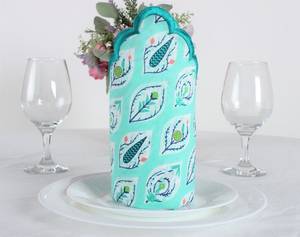 Fabricrush 100% servilletas de tela de algodón puro bordado de alta calidad patrón de granja moderno hecho a mano para uso diario Halloween - Product Image 4