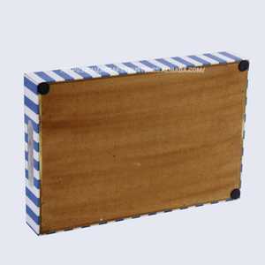 Faizacraft ถาดเสิร์ฟเรซินฝังกระดูกดีไซน์ใหม่หรูหรา - Product Image 4