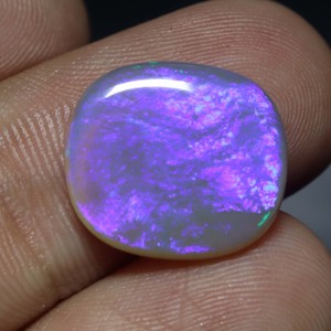 Pieza de 7 quilates, Ópalo australiano de Fuego Azul, Ópalo sólido Coober Pedy, fabricación de joyas de ópalo, piedras preciosas, cabujón de ópalos australianos naturales - Product Image 1