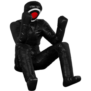 Sac de frappe d'entraînement MMA de haute qualité, nouveau design, couverture en toile, hauteur réglable, résistant à l'eau/sable, lourd - Product Image 1