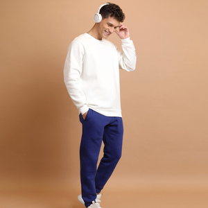 Pantalons de survêtement décontractés de haute qualité sur mesure Fabriqués en usine Meilleure vente 100% coton Taille élastique Pantalons de survêtement d'hiver - Product Image 2