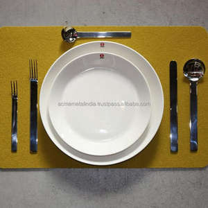 Ensemble de couverts élégants faits à la main en acier inoxydable avec finition argentée brillante, parfaits pour les mariages et les événements spéciaux - Product Image 6