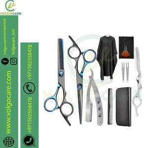 2025 nueva llegada J2 tijeras de pelo de acero inoxidable de 6,5 pulgadas con borde de maquinilla de afeitar tijeras de peluquero profesionales para aseo personal - Product Image 2