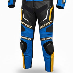 Nouveau design Meilleure vente Nouveau design Combinaison de moto Combinaison de course de moto professionnelle de haute qualité Combinaison de motard en cuir véritable - Product Image 6