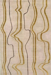 พรมทอมือพร้อมลวดลายดอกไม้วินเทจสำหรับพื้นที่คลาสสิกและร่วมสมัย - Product Image 2