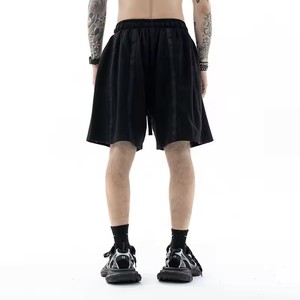 Transpirable Summer Street Invisible Pocket Shorts Patchwork Cordón Cintura Pantalones de baloncesto de pierna recta - Product Image 5