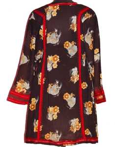 Afghani-vestido Banjara Vintage con bordado a mano, vestido bohemio único - Product Image 4