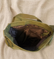 Sac messager en toile délavée vintage, personnalisable, avec rabat, sacs à bandoulière, sacs à multiples poches, sacoche décontractée pour étudiant, usage quotidien
