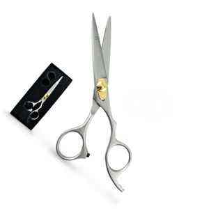 Ciseaux de coupe de cheveux à lame droite en acier inoxydable professionnel coiffeur ciseaux pointus pour hommes et femmes - Product Image 3