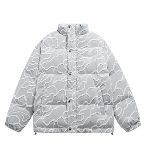 Plus Size Women's Hooded Bubble <b>Puffer</b> <b>Jacket</b> Faux Fur <b>Cropped</b> Bomber Coat Custom Winter Quilted Outerwear - Product Image 6
