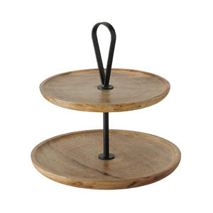 Natural <b>Wooden</b> <b>Cake</b> <b>Stand</b> Best for Indoor Decor Highly Finishing Design for Wedding and Party Table Decor <b>Cake</b> Tools - Product Image 2