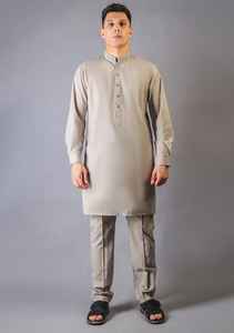 Robe en coton élégante Shalwar Kameez pour hommes de qualité supérieure pour Kurta à la mode Shalwar Salwar Kameez - Product Image 6